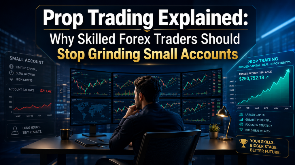 become a prop trader